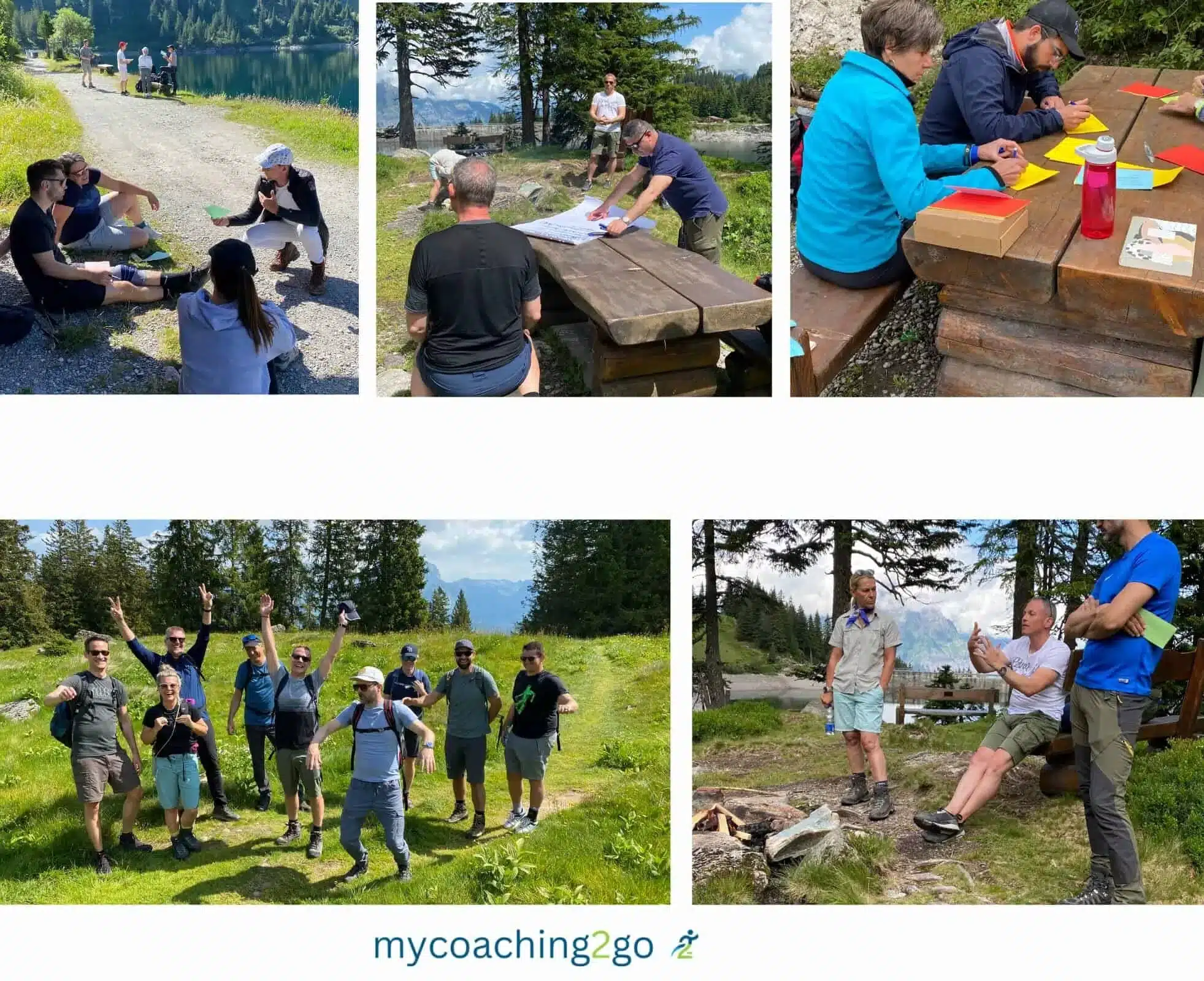 Ob als #Team oder als #Unternehmung - gemeinsam Ziele erreichen mit #Business Coaching von #mycoaching2go für mehr #Erfolg und mehr Zufriedenheit der Mitarbeitenden. #Führungspersonen und #Führungskräfte zeigen #Leadership. #Teamworkshop #Outdoor und in der #Natur für #Teamcoaching und #Teambuilding.