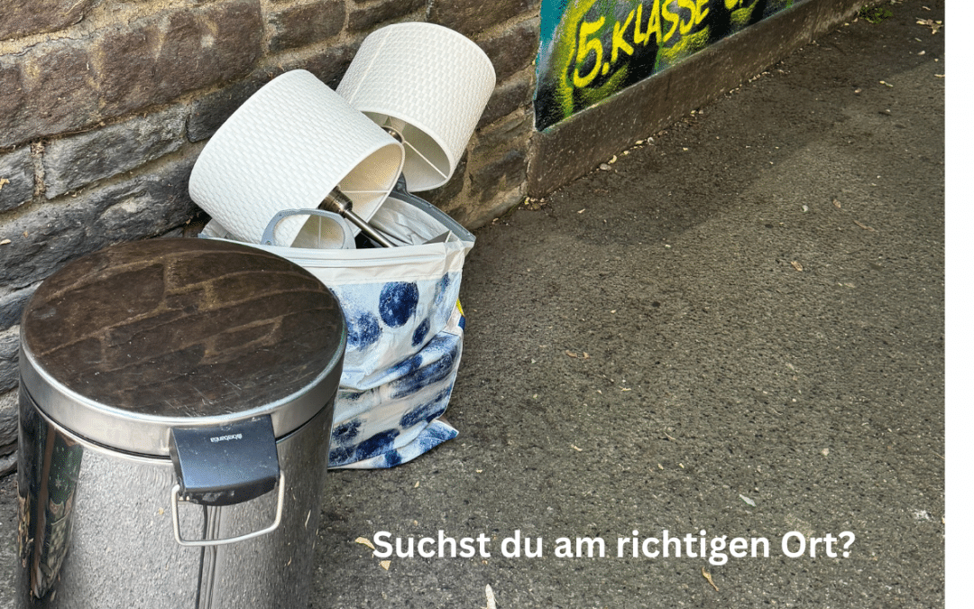 Wonach suchst du eigentlich?